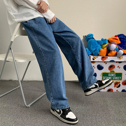 KOREAN-STYLE BAGGY JEANS